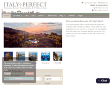 Tablet Screenshot of italyperfect.com